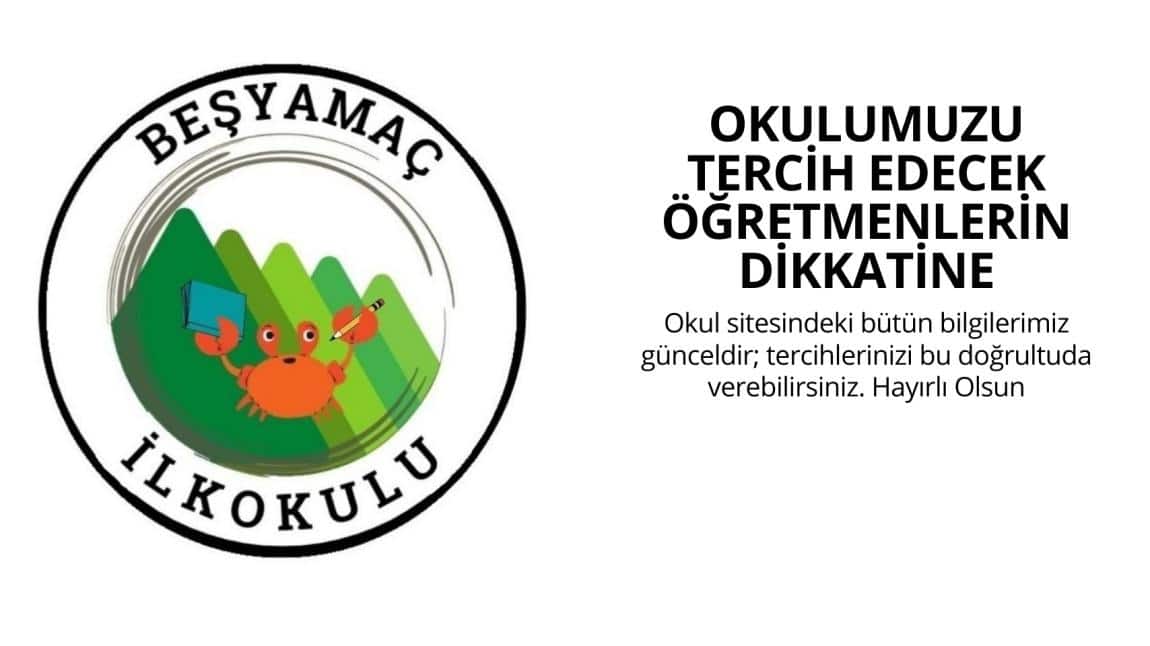 Okulumuzu Tercih Edecek Öğretmenlerimiz